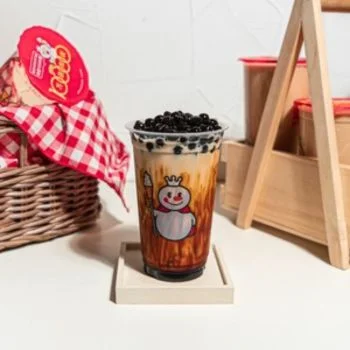 Brown Sugar Pearl Milk Tea (19k)