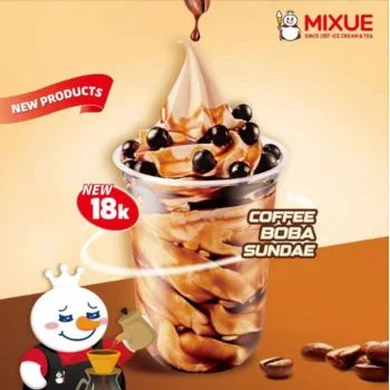 Coffee Boba Sundae