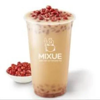 Red Bean Milk Tea